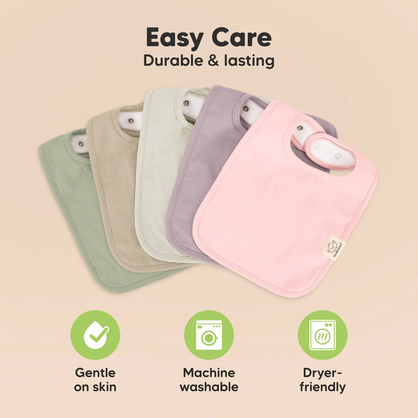 8-Pack Coast Drool Bibs (Embrace)