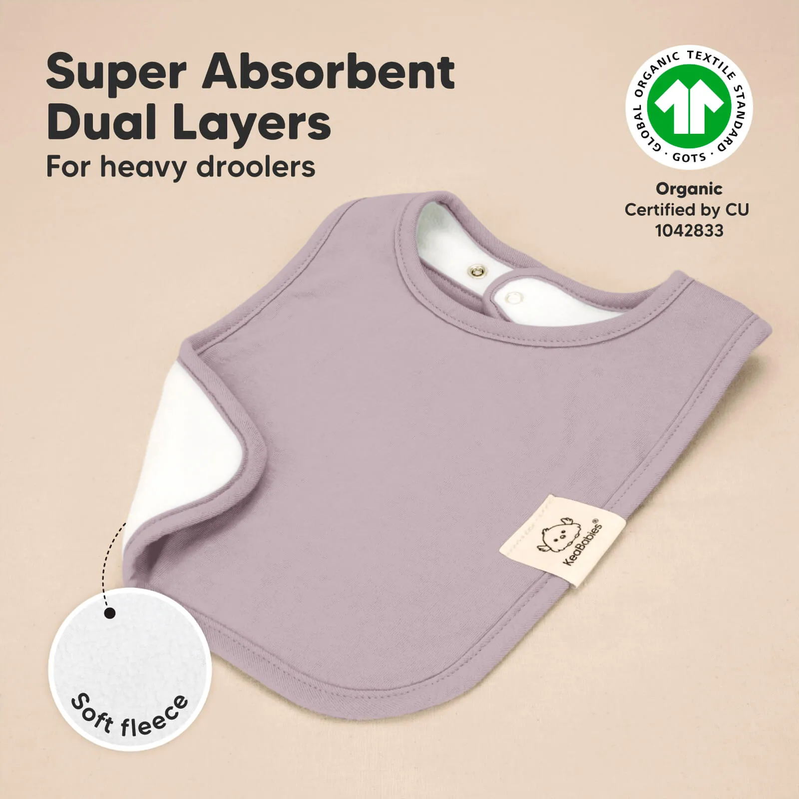 8-Pack Coast Drool Bibs (Embrace)