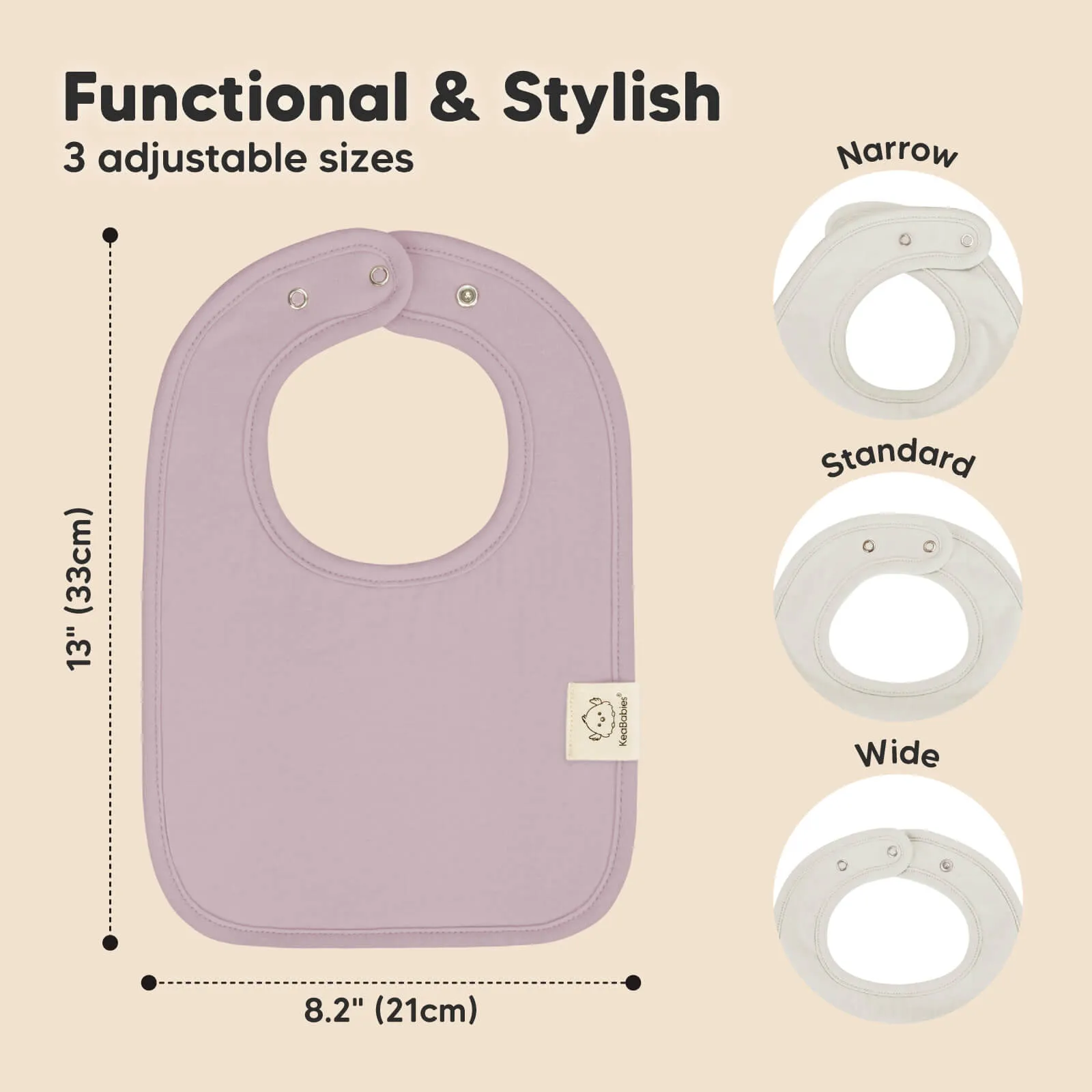 8-Pack Coast Drool Bibs (Embrace)