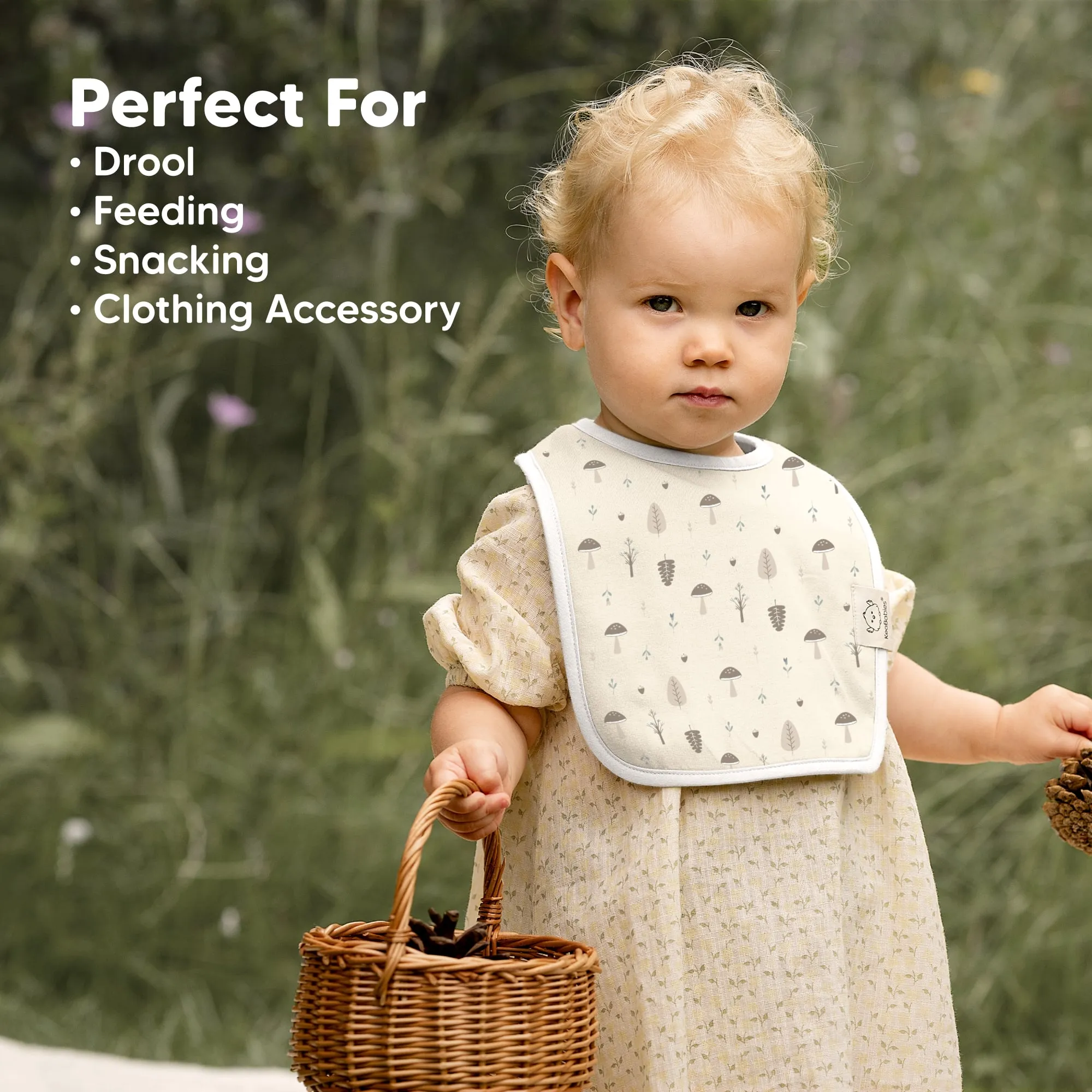 8-Pack Coast Drool Bibs (Prairie)