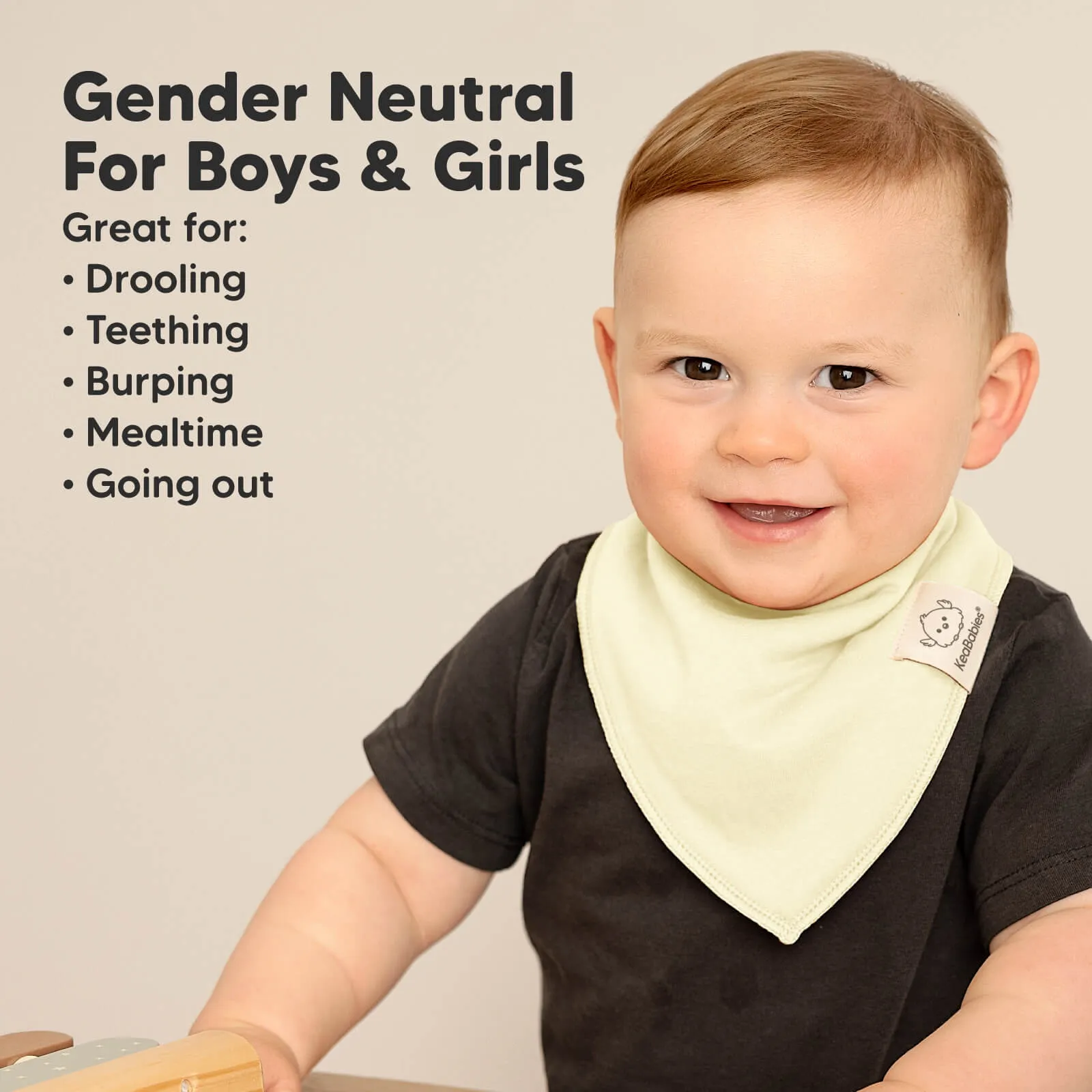 8-Pack Organic Bandana Bibs (Embrace)