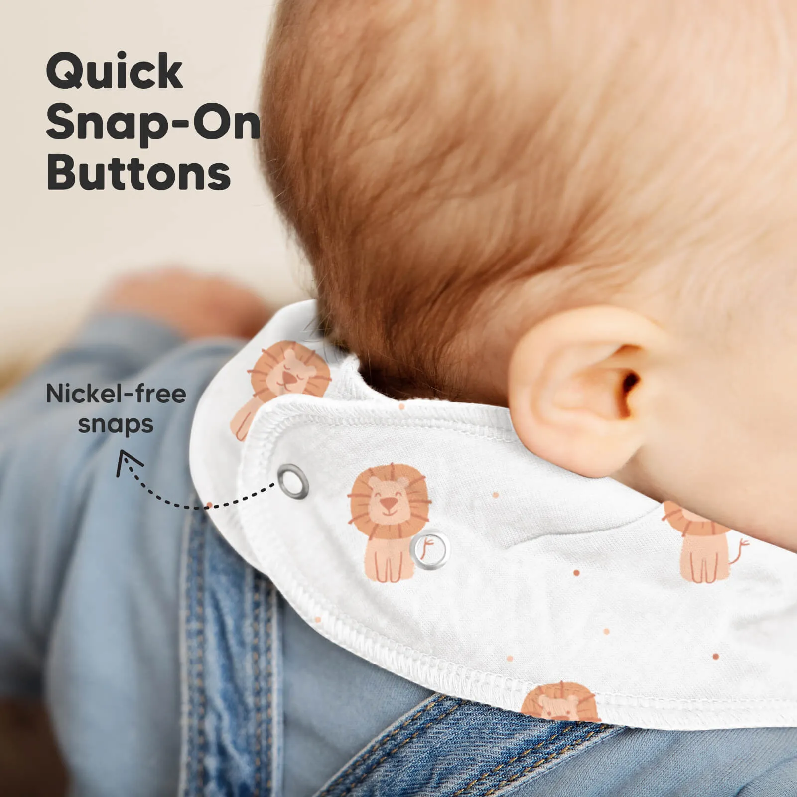 8-Pack Organic Bandana Bibs (Wilderness)