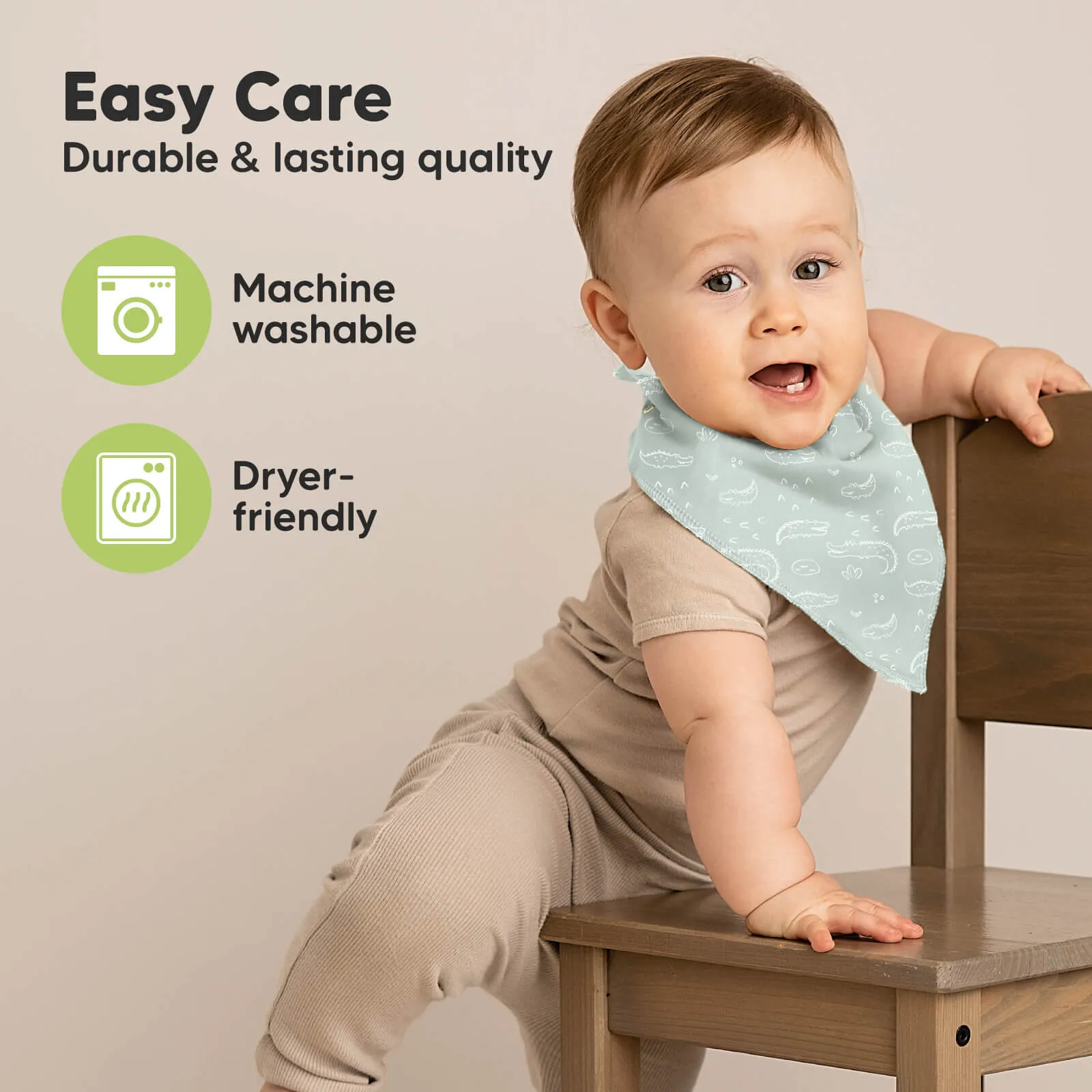 8-Pack Organic Bandana Bibs (Wilderness)