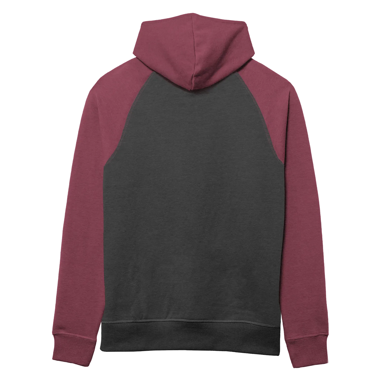 82182 Women's Cozy Asym Hood - Two Tone Colors