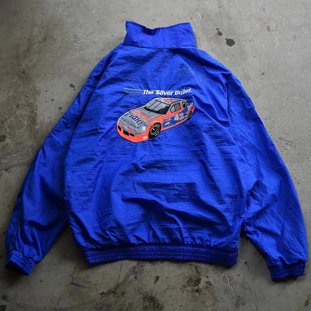 90's　”Kyle Eugene Petty＃42” レーシング ナイロンジャケット　USA製　220908