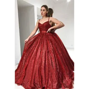 A-line Spaghetti Straps Appliques Formal Dress
