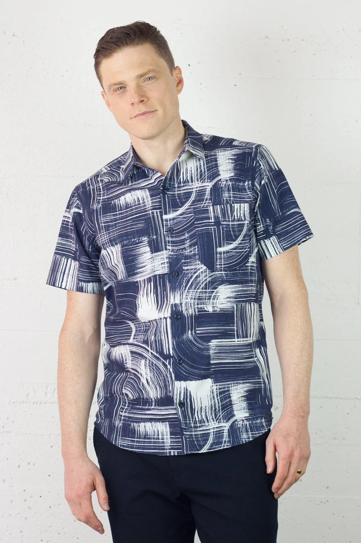 Accord Shirt Brushstrokes