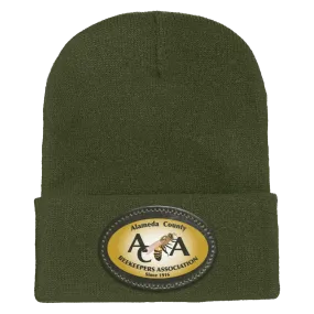 Alameda County Beekeepers Association On-Demand-1501 Yupoong Adult Cuffed Knit Beanie - Oval Patch