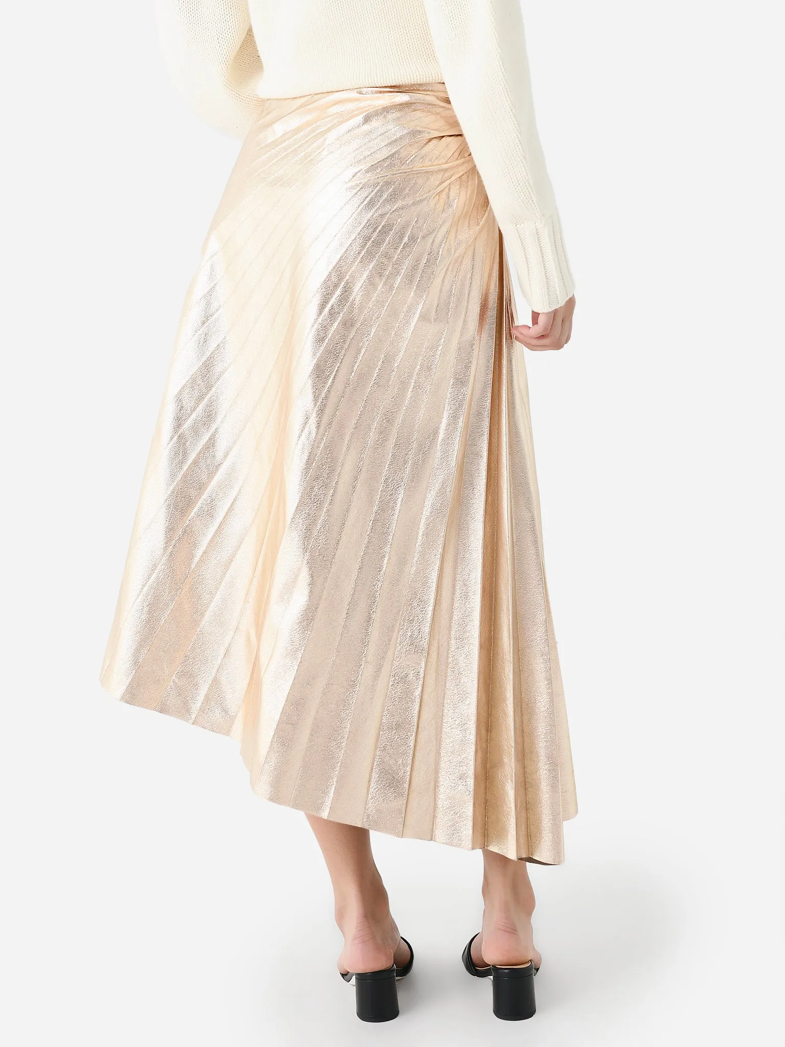 ALC Women's Tori Metallic Skirt