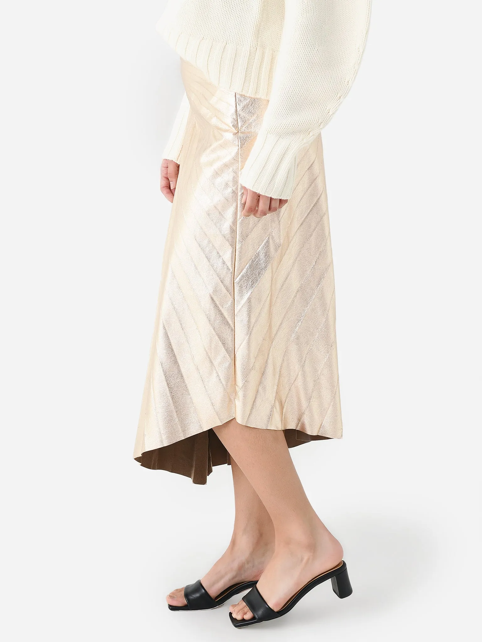ALC Women's Tori Metallic Skirt