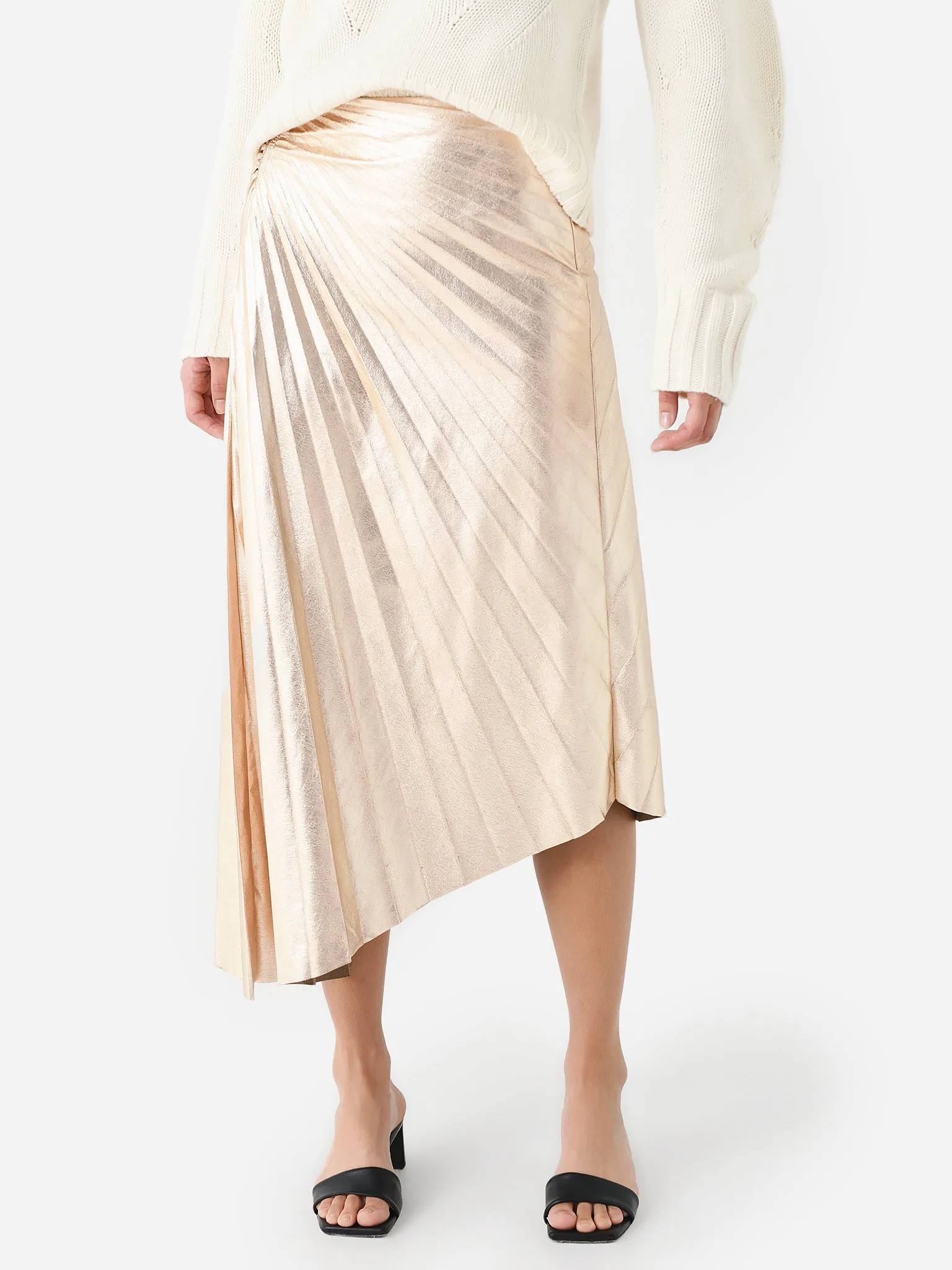 ALC Women's Tori Metallic Skirt