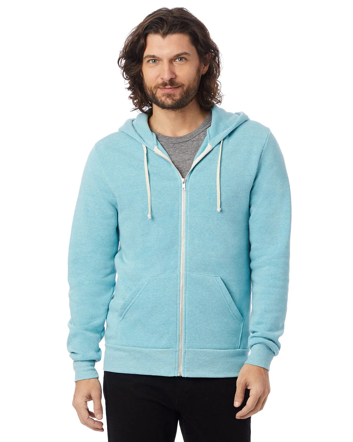 Alternative Men's Rocky Eco-Fleece Zip Hoodie