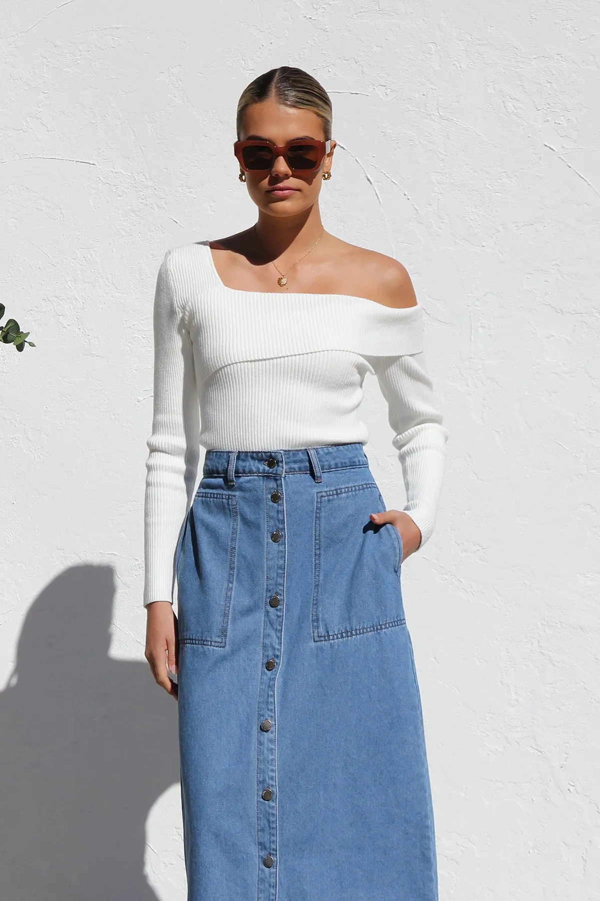 Amari Skirt DENIM