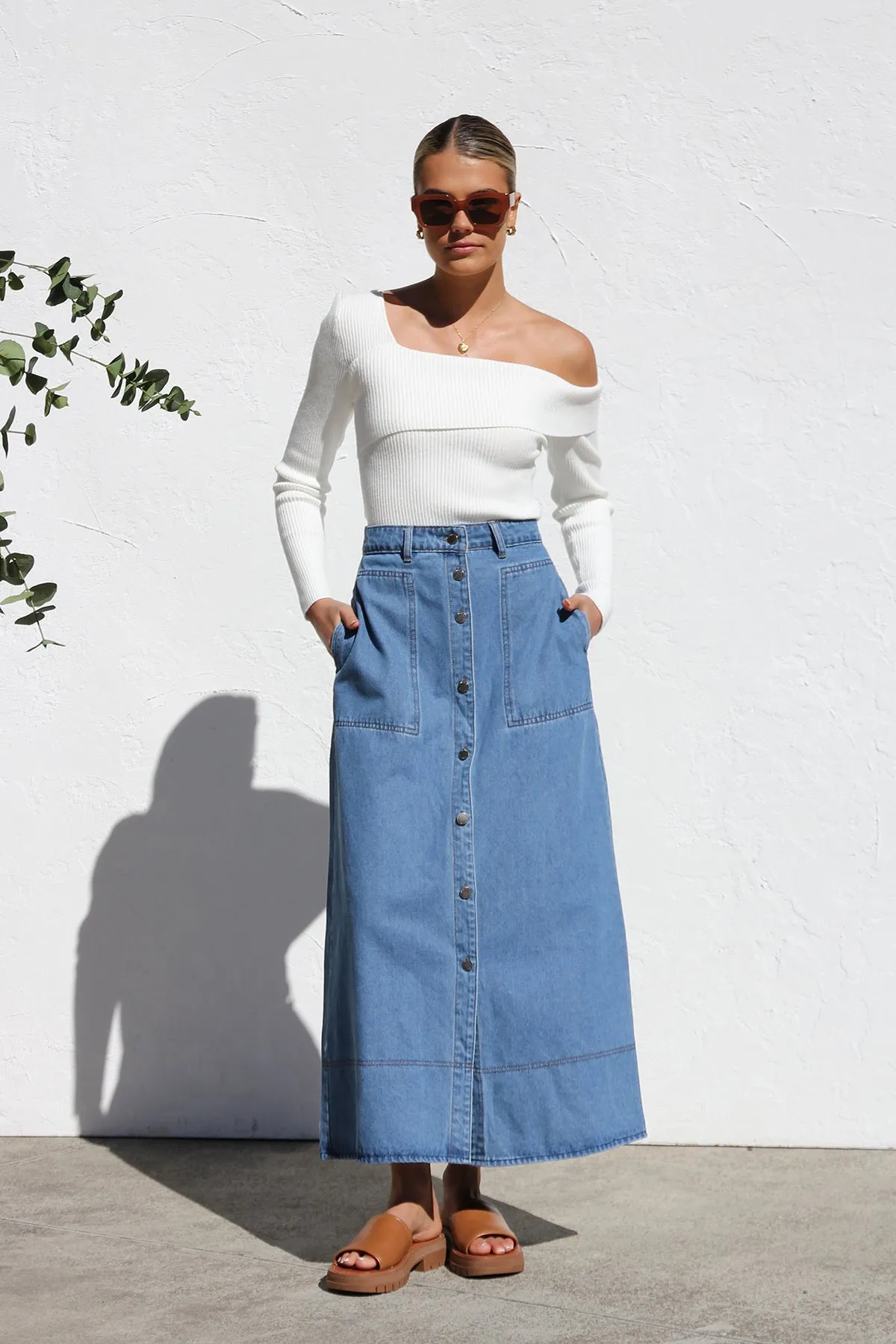 Amari Skirt DENIM