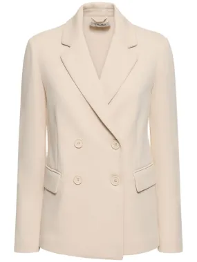 &#x27;S Max Mara   Scrigno jersey double breasted jacket 