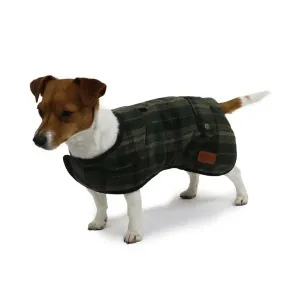 Ancol Heritage Collection Check Coat Green