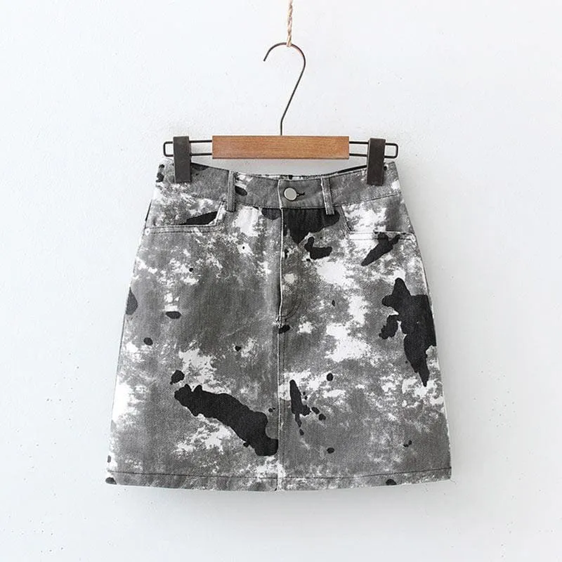 Animal Print High Waist Harajuku Skirt MK16818
