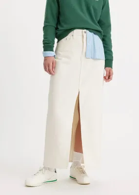 Ankle Column Skirt in Snowing in LA