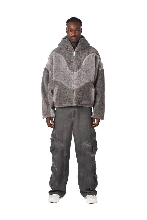 Anthracite Basic Fleece Jacket