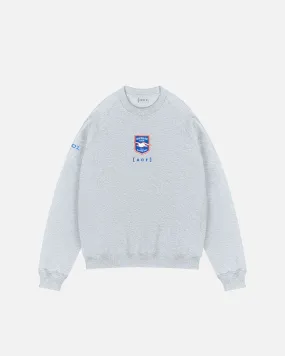 AOF x Brighton 2000 Logo Grey - Raglan Sweat