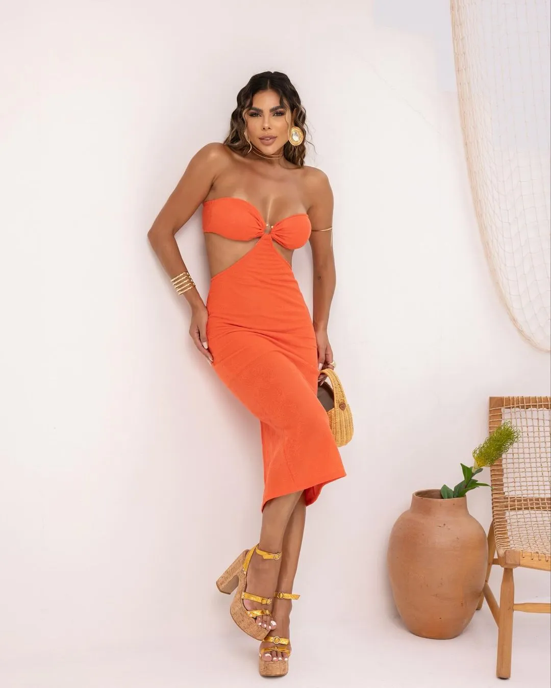 Aphrodite Maxi Bodycon Dress