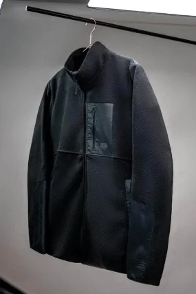 ARKK Essential Fleece Jacket | Black White