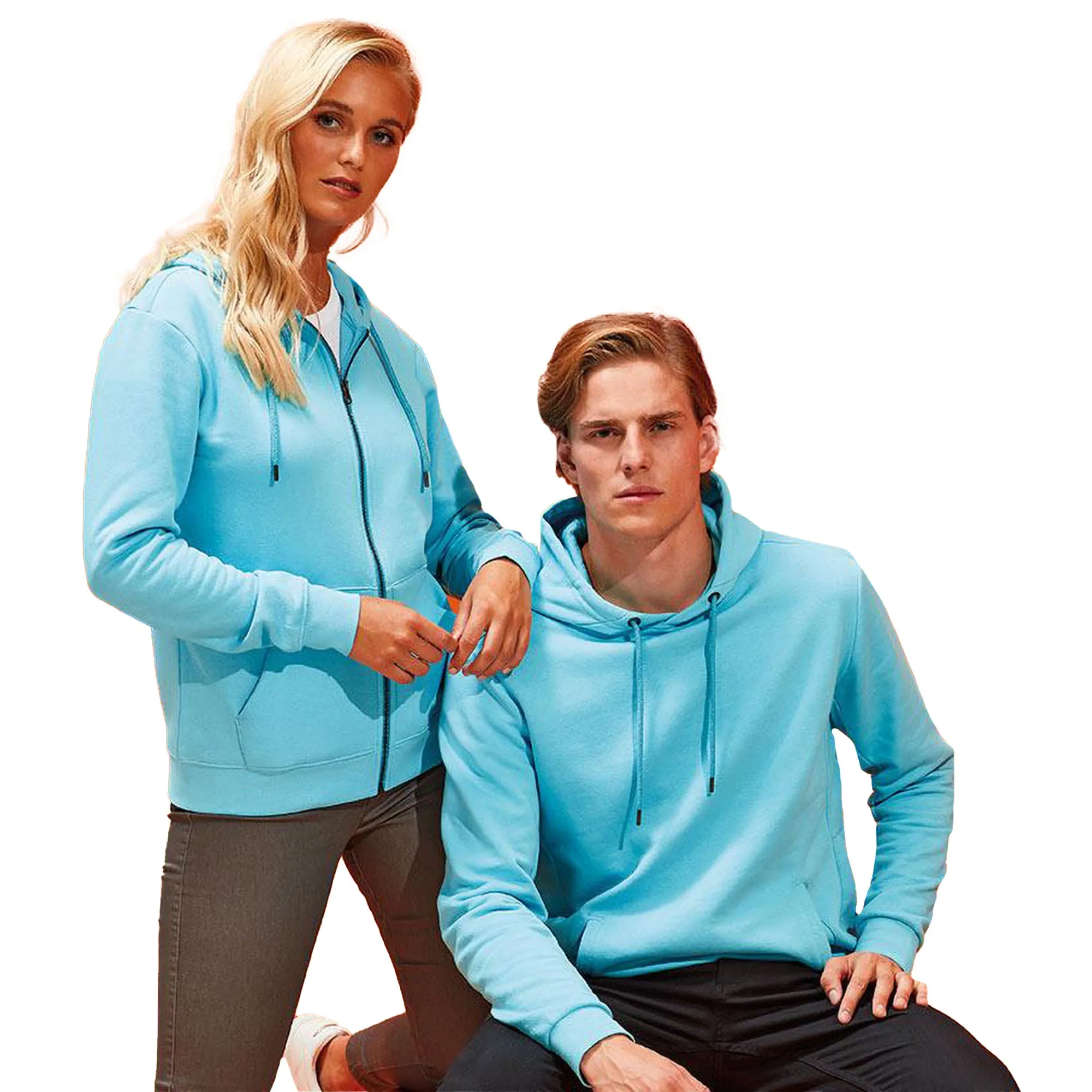 Asquith & Fox Womens/Ladies Zip-Through Organic Hoodie