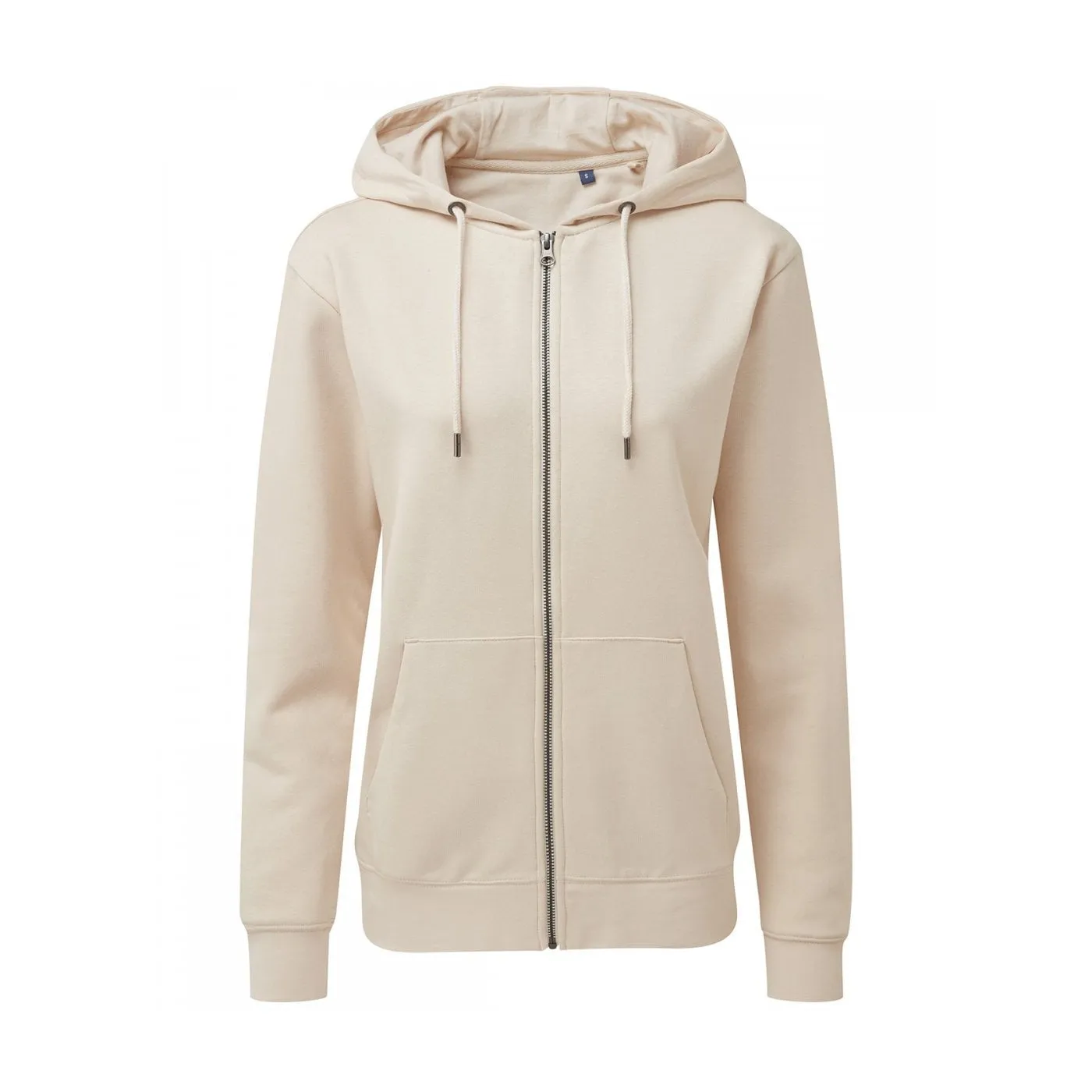 Asquith & Fox Womens/Ladies Zip-Through Organic Hoodie