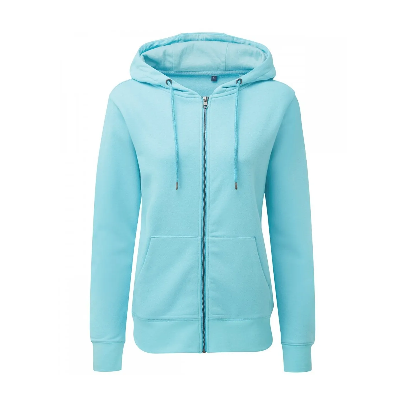 Asquith & Fox Womens/Ladies Zip-Through Organic Hoodie