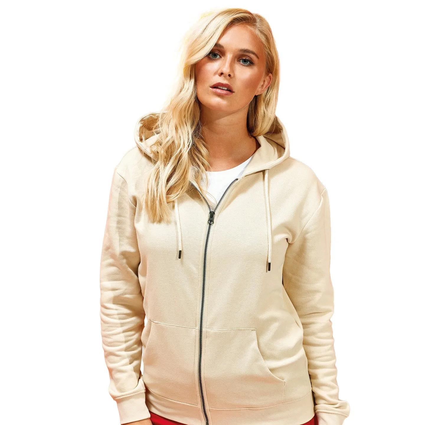 Asquith & Fox Womens/Ladies Zip-Through Organic Hoodie