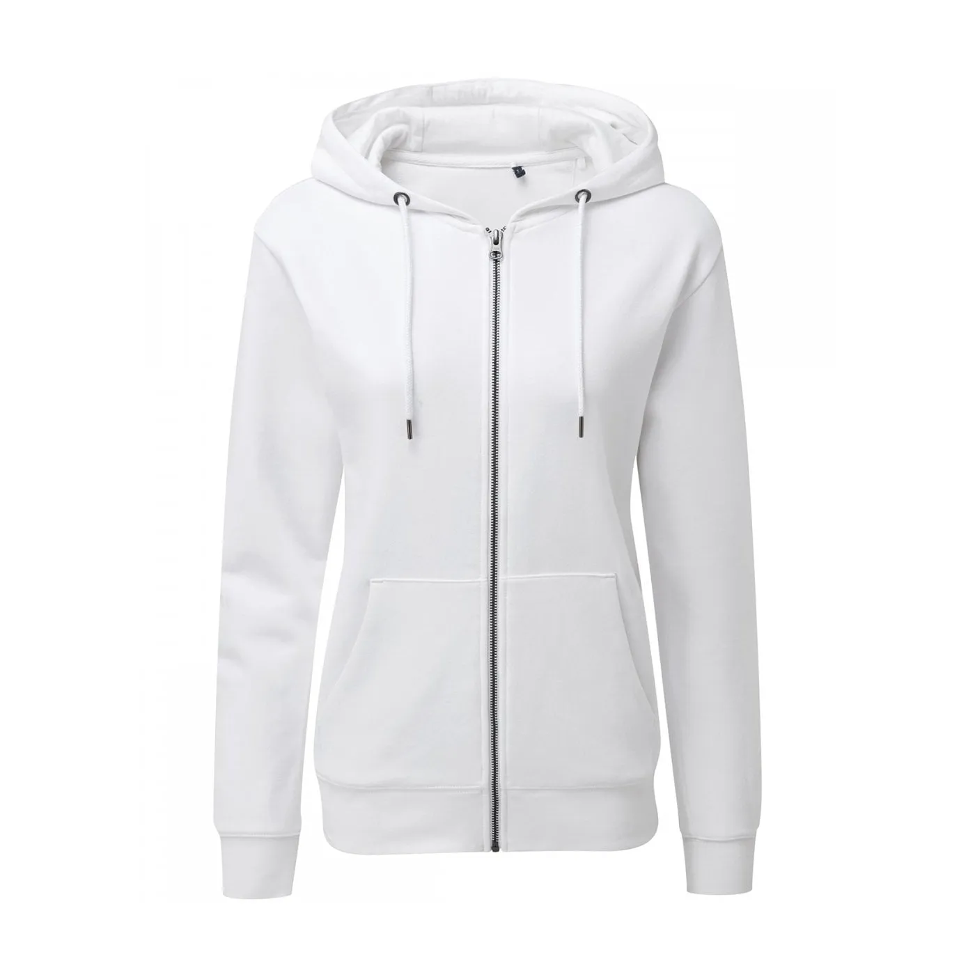 Asquith & Fox Womens/Ladies Zip-Through Organic Hoodie