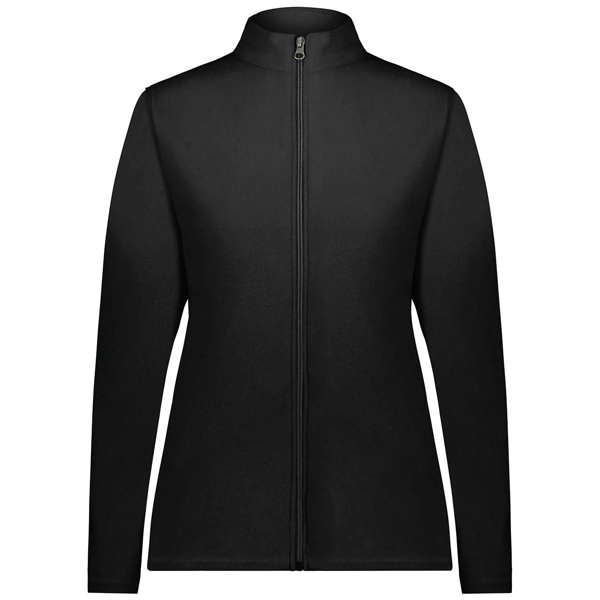 Augusta Sportswear Women's Black Micro-Lite Fleece Full Zip Jacket
