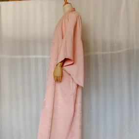 Authentic Kimono, Silk robe, Jujube Pattern, Komon, Deessing gown, Japanese style, Traditional wear from Japan, Sumie, Suibokuga