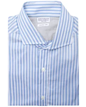 Azzuro Stripe Sport Shirt