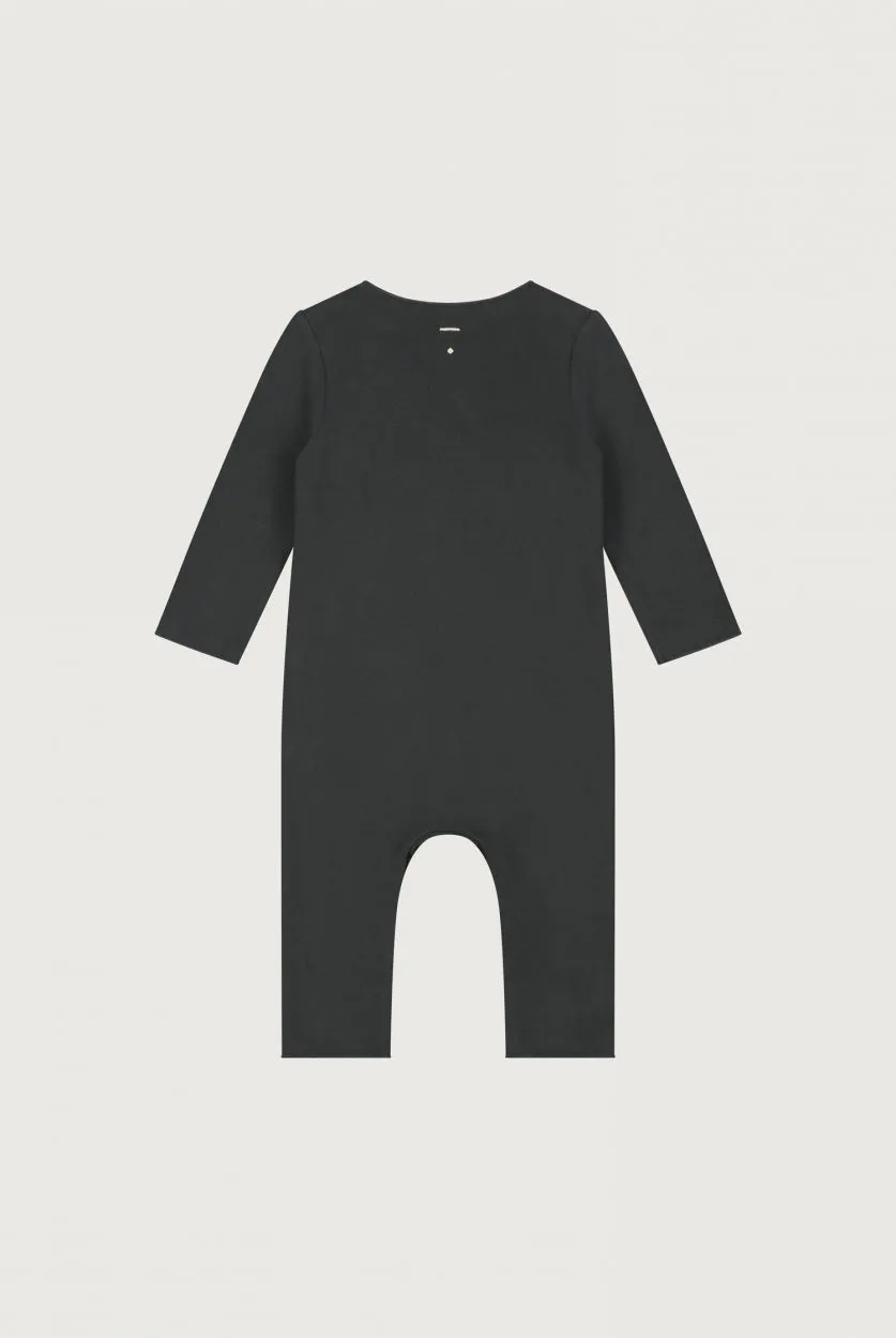 Baby Suit with Snaps | Nearly Black