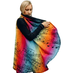 Babywearing Long Cardigan Symphony Rainbow by LennyLamb
