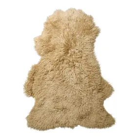 Back Country New Zealand Sheepskin | Long Wool Curly | 95 cm