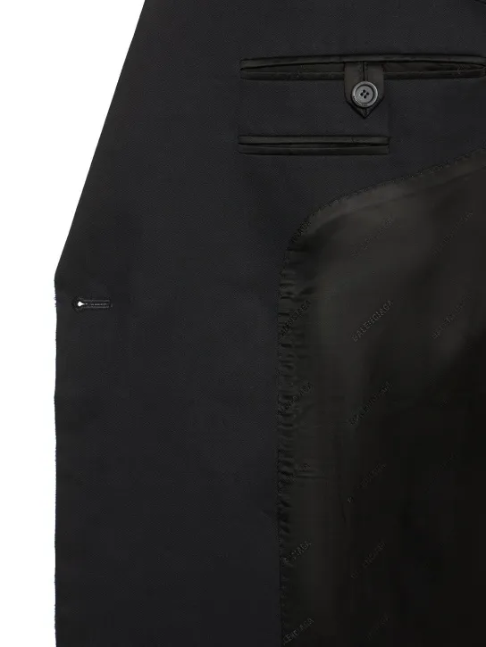 Balenciaga   Shrunk double breast jacket 
