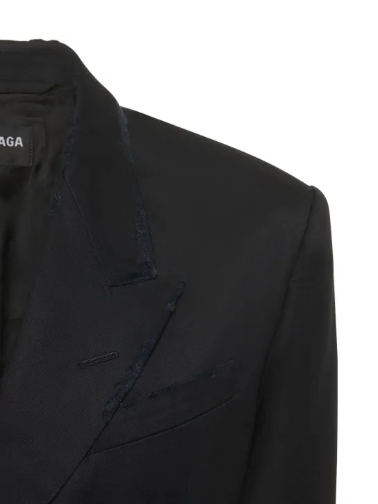 Balenciaga   Shrunk double breast jacket 