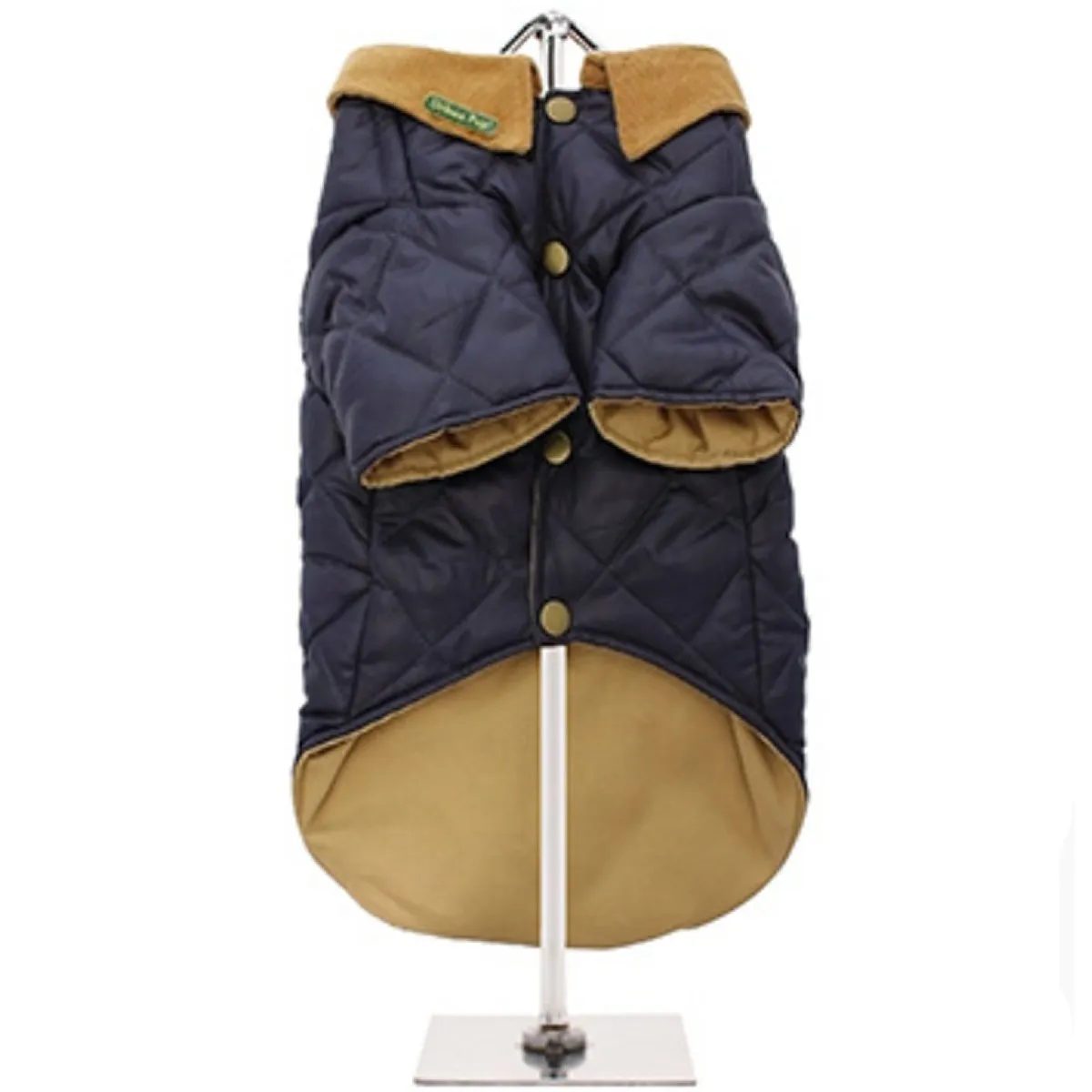 Balmoral Quilted Dog Coat - Blue