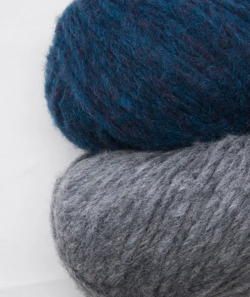Big Diamond Colorwork Cowl Using Rowan Brushed Fleece
