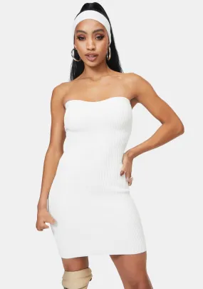 Bliss Pop To The Top Sweater Tube Dress