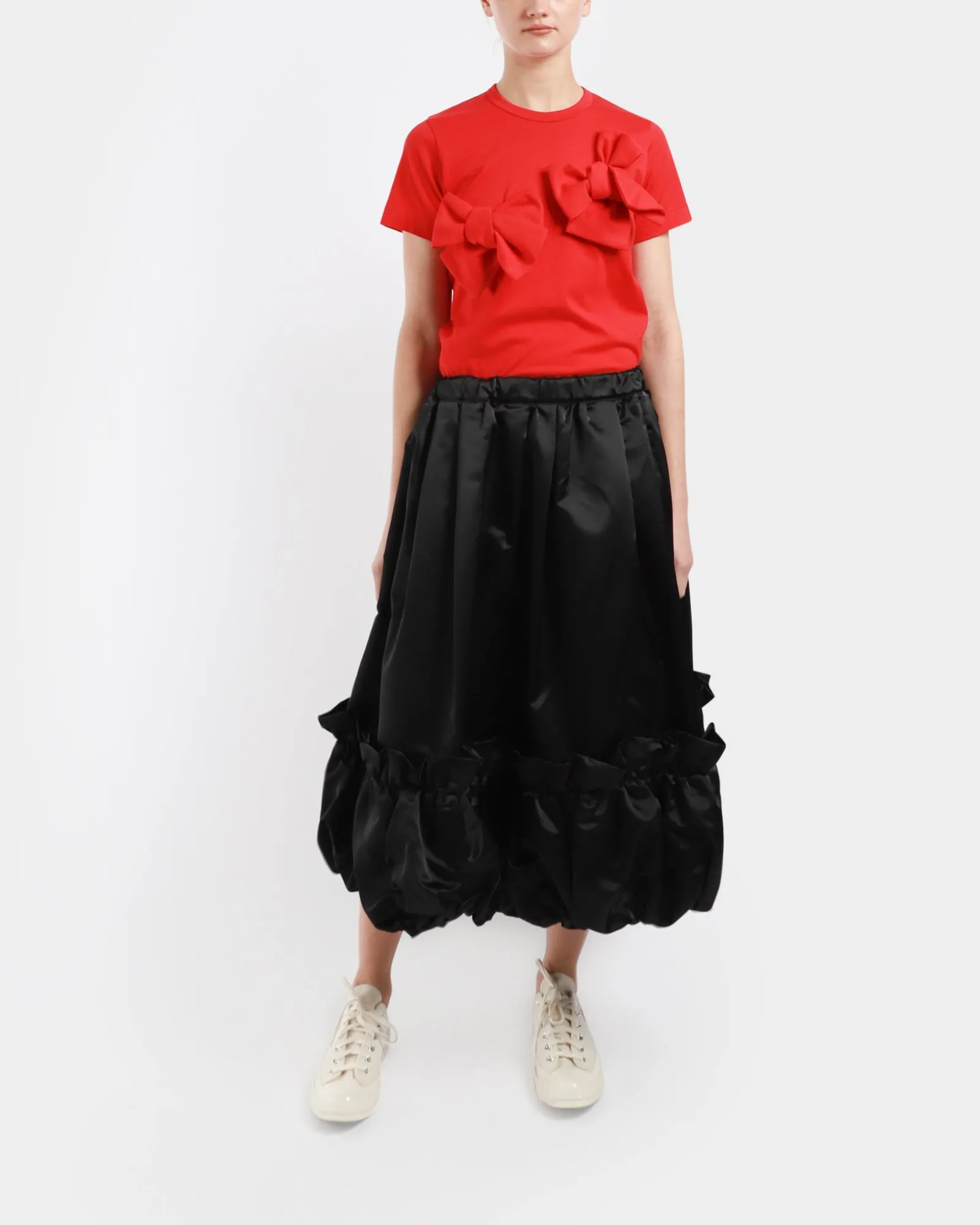 Bubble Hem Skirt