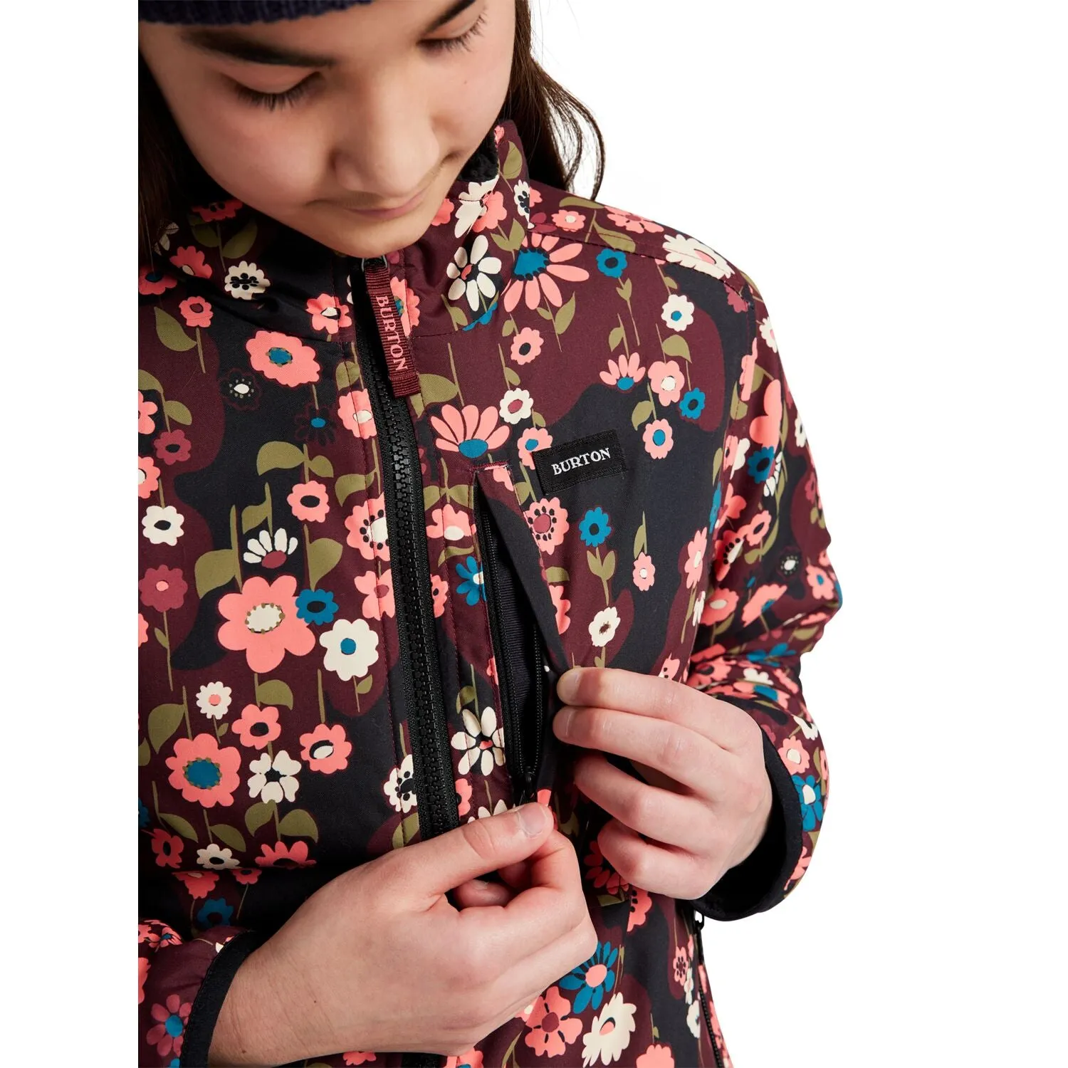 Burton Snooktwo Reversible Fleece Jacket 2022 - Kid's