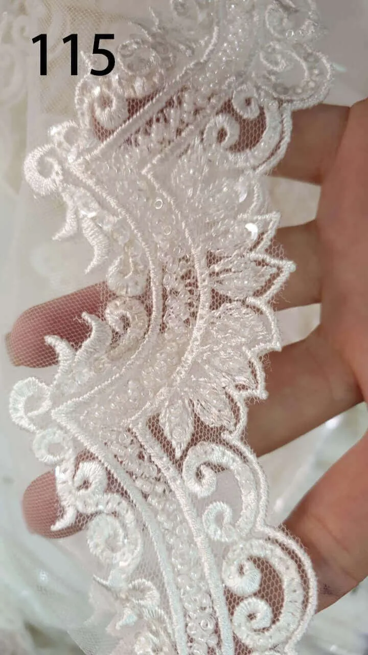 Cathedral Lace Veil - Double Layer