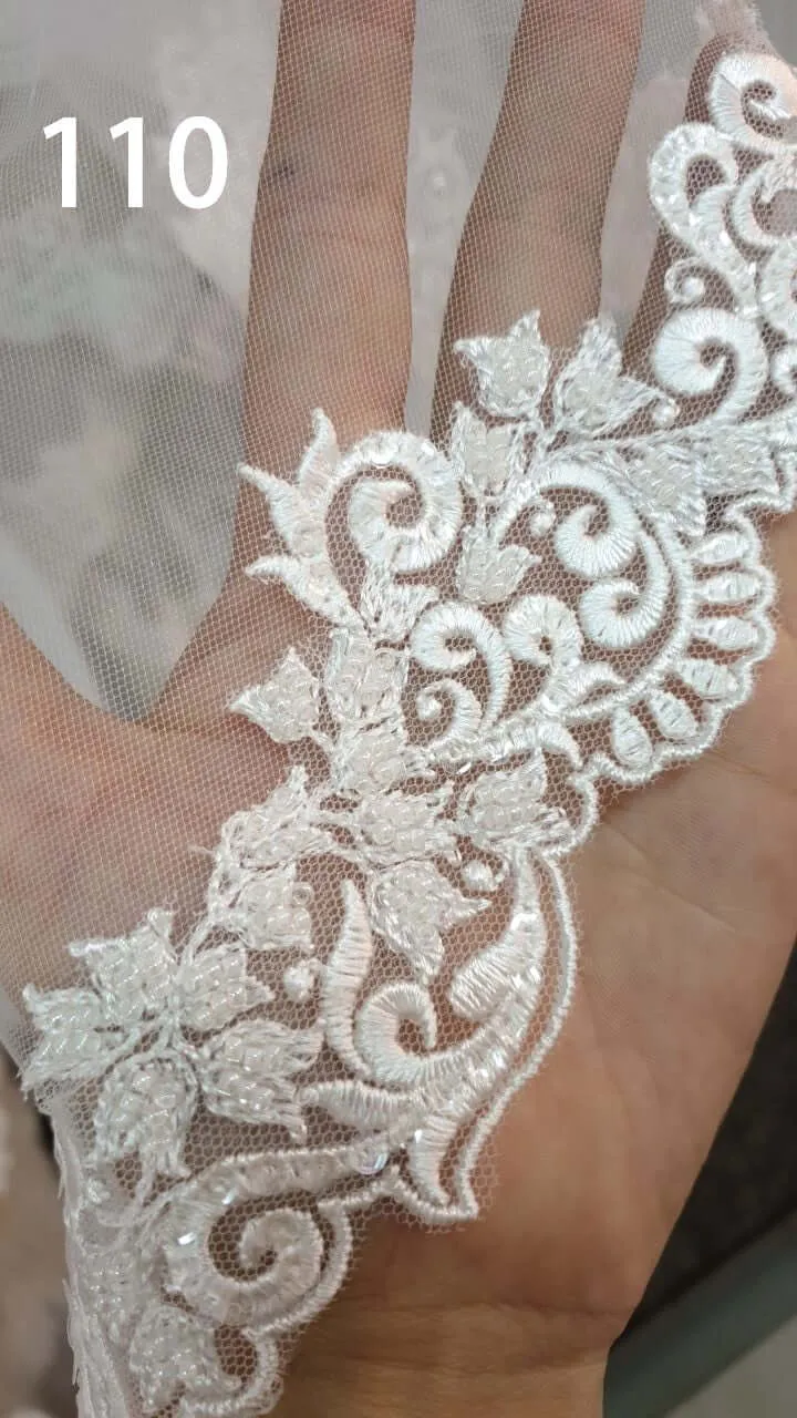 Cathedral Lace Veil - Double Layer