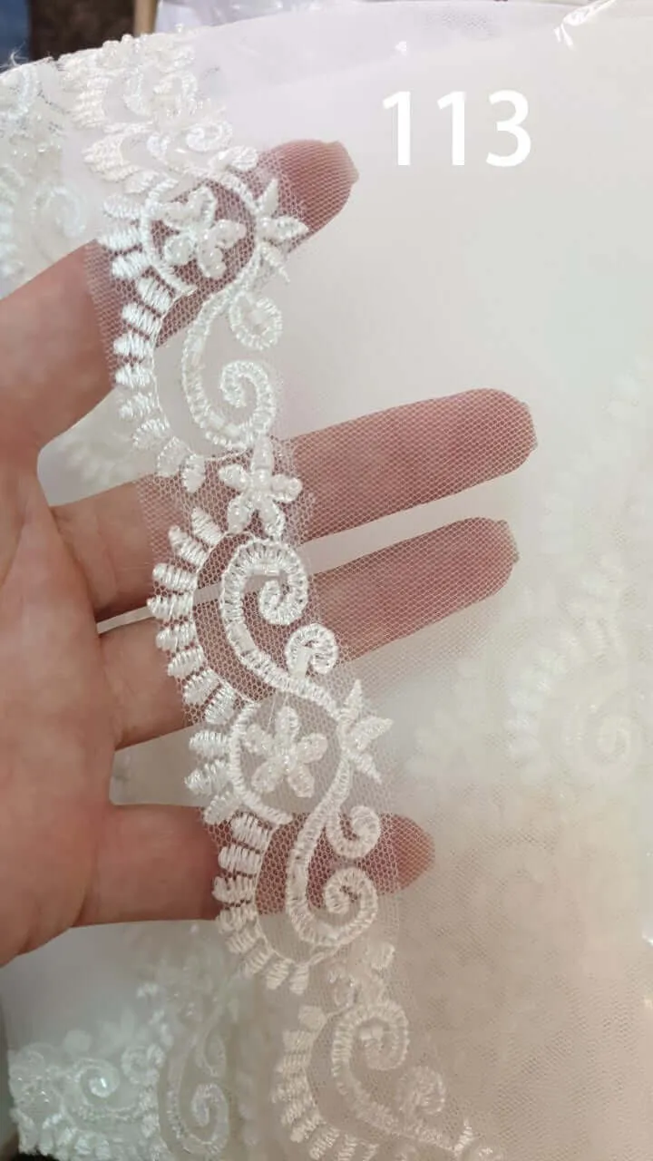Cathedral Lace Veil - Double Layer