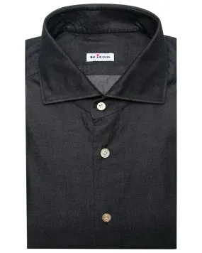 Charcoal Chambray Sport Shirt