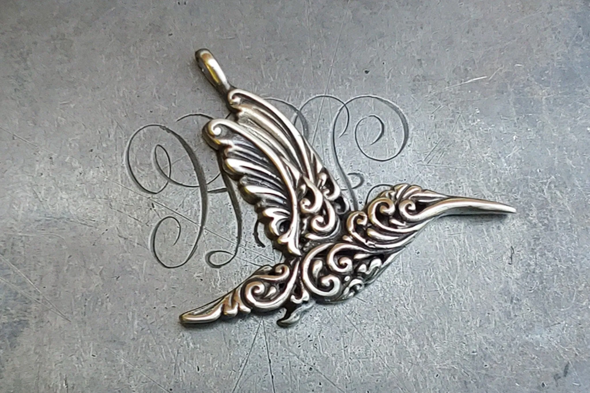 Charm Lock Shawl Pin Charm