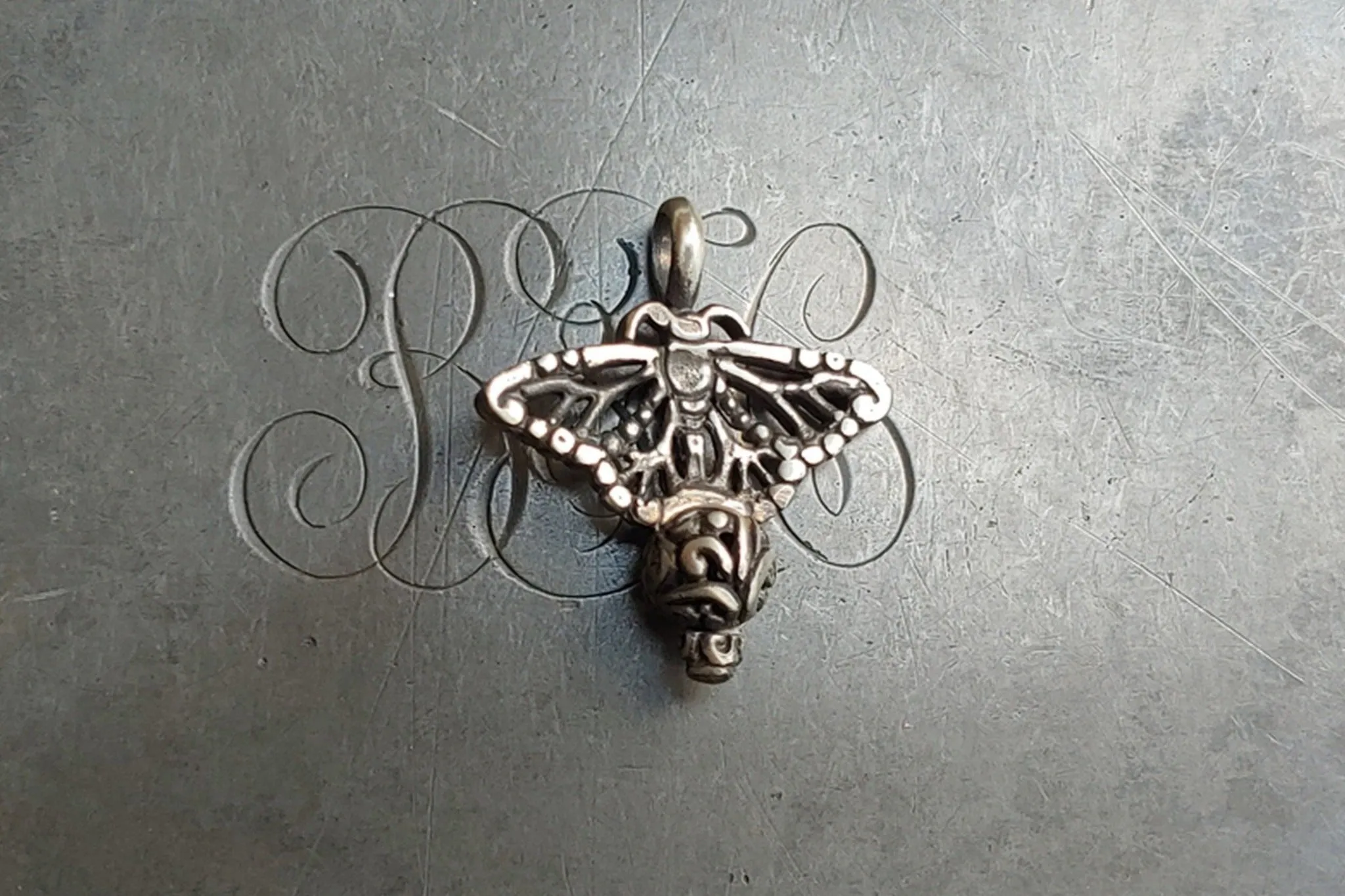 Charm Lock Shawl Pin Charm